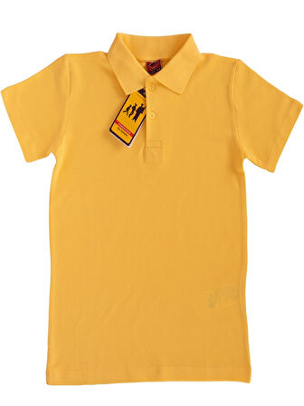 Kız Çocuk Okul Tarz %100 Pamuk T-Shirt -5-17 Yaş AG006