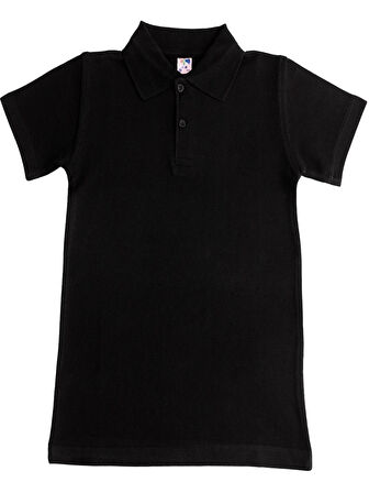 Kız Çocuk Okul Tarz %100 Pamuk T-Shirt -5-17 Yaş AG006