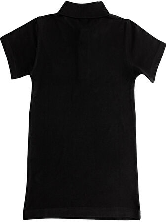 Kız Çocuk Okul Tarz %100 Pamuk T-Shirt -5-17 Yaş AG006