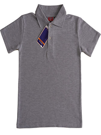 Kız Çocuk Okul Tarz %100 Pamuk T-Shirt -5-17 Yaş AG006