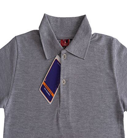 Kız Çocuk Okul Tarz %100 Pamuk T-Shirt -5-17 Yaş AG006