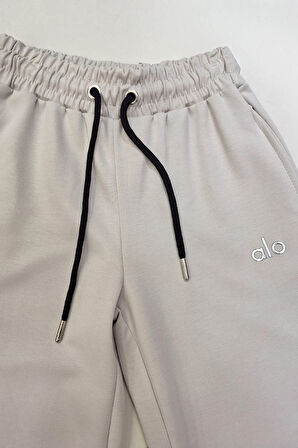 Kız Çocuk Doble Face Kumaş Geniş Paça Eşofman Alt 10-15 Yaş 12318