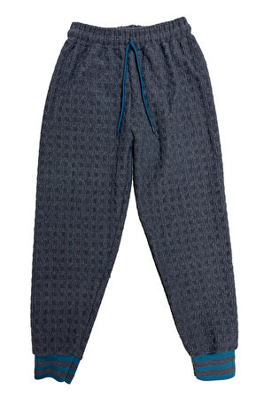 Kız Çocuk Papatya Nakışlı Ribana Detaylı 3 İplik Alt- Üst Takım 12322