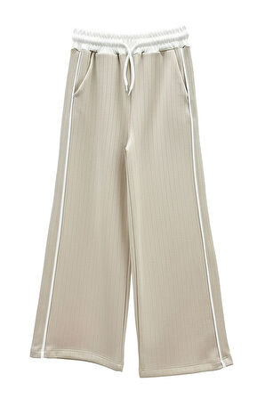 Kız Çocuk Eşofman Alt 7-14 Yaş Double Face Kumaş 12344