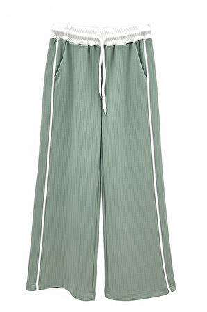 Kız Çocuk Eşofman Alt 7-14 Yaş Double Face Kumaş 12344