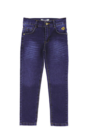 Erkek Çocuk Likralı Esnek Belli Jean Pantolon 13-17 Yaş 12368