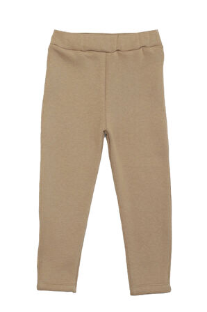 Kız Çocuk Welsoft Kumaş 2'li Takım (Kapüşonlu ve Fermuarlı Hırka+3 İplik Tayt) 12373