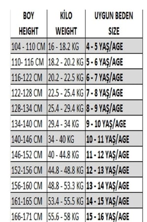 Kız Çocuk Tek Parça Yüzücü Mayo 5-16 Yaş 12584N