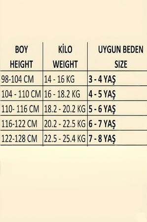 Kız Çocuk Müslin Kumaş Elbise Nakış Desenli 3-8 Yaş 12654OZ