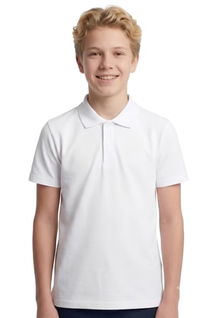 Erkek Çocuk %100 Pamuk ve Okul Tarz  T-Shirt 4-16 Yaş 12726AT