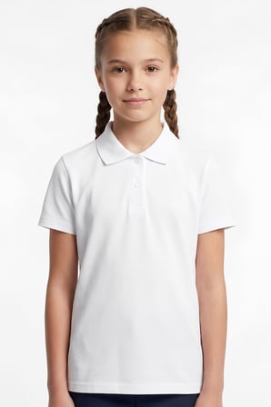2'li T-Shirt -%100 Pamuk ve Okul Tarz- Kız Çocuk 5-16 Yaş 12727AT