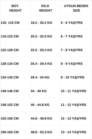 Kız Çocuk Okul Pantolonu Beli Lastikli+Kordonlu+Cepli+2 İplik 5-14 Yaş 12768HC