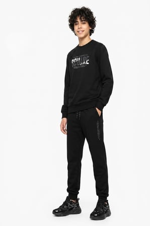 Erkek Çocuk Eşofman Takımı -2 İplik (Sweatshirt+Pantolon) 6-16 Yaş 12771SMP