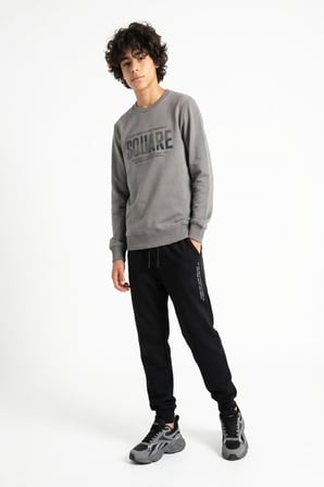 Erkek Çocuk Eşofman Takımı -2 İplik (Sweatshirt+Pantolon) 6-16 Yaş 12771SMP