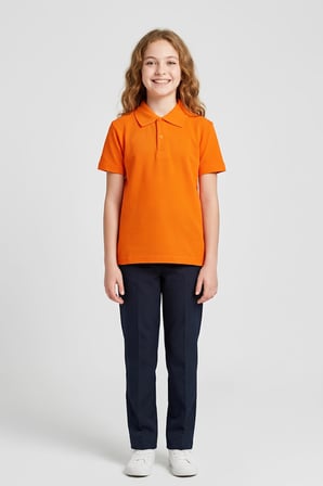 Kız Çocuk T-Shirt %100 Pamuk ve Okul Tarz 6-16 Yaş 12784MRT