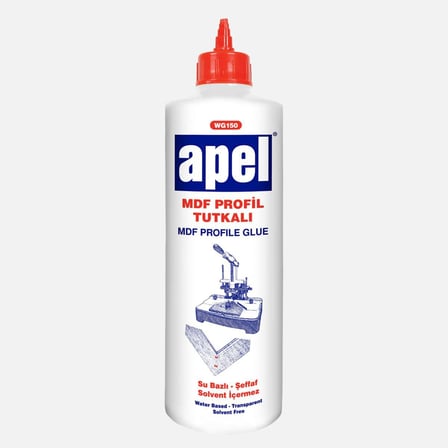 Apel WG150 MDF Profil Tutkalı 550 gr Su Bazlı Şeffaf