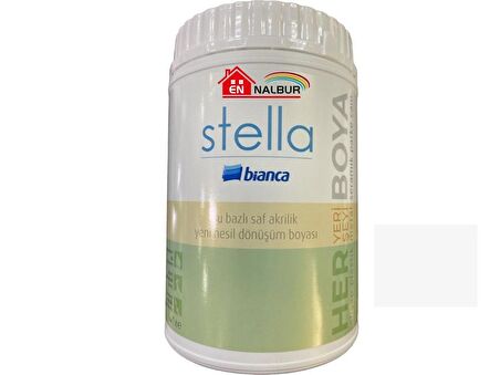 Bianca Stella 0101 Beyaz Su Bazlı Saf Akrilik Boya 0,5 Litre