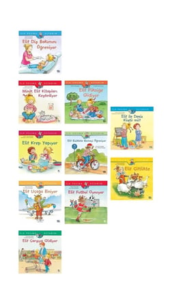 Elif Serisi İlk Okuma Kitapları 10 Kitap Set