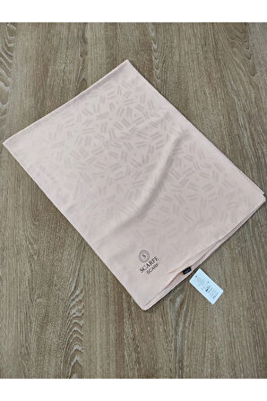 Scarfe Jakarlı Şal Ekru