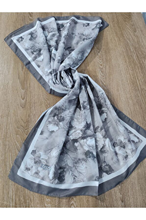 Losyana Pamuk Şal Gri