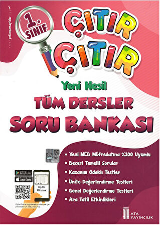 Ata 1.Sınıf 2.Dönem Soru Bankası Seti ( Gıcır Gıcır SB+Çıtır Çıtır SB+ Ata Test)