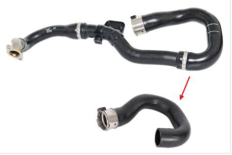 TURBO RADYATÖR GİRİŞ HORTUMU Z13DTJ CORSA-D 55559260IBR