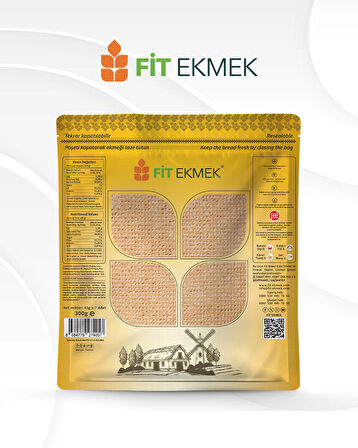 fit Arpa Lavaş Ekmeği 300gr