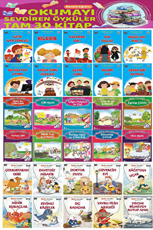 2.Sınıf Okumayı Sevdiren En Beğenilen Öğretmen Tavsiyeli 30 lu Hikaye Seti (32 sayfa)