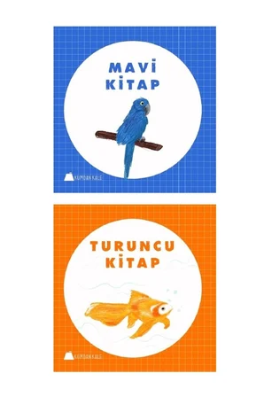 Minik Kitaplar Serisi - Mavi Kitap - Turuncu Kitap
