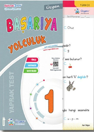 Üçgen 1.Sınıf 2.Dönem Tüm Derslere Yolculuk-Başarıya Yolculuk-Gıcır Soru Bankası