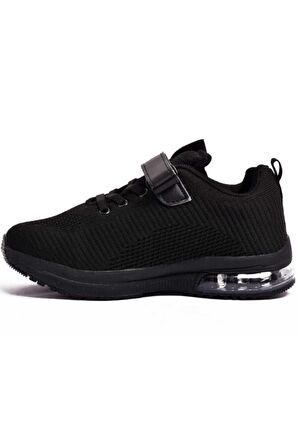 Cool Lastik Bağcıklı Cırtlı Aır Taban Unisex Çocuk Spor Ayakkabı