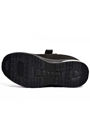 Cool Lastik Bağcıklı Cırtlı Aır Taban Unisex Çocuk Spor Ayakkabı