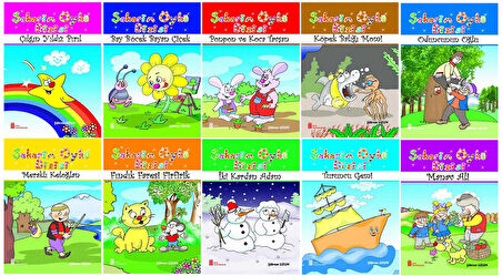 1.Sınıf Okumayı Sevdiren Renkli Resimli Hikayeler 2- 10 Kitap