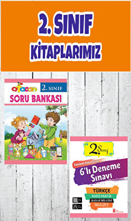 Ata 2.Sınıf Afacan Soru Bankası+ 6 lı Deneme Sınavı