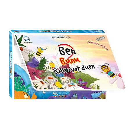 1.Sınıf Ben Bunu Bilmiyordum +Ben Artık +Bir Fikrim Var Hikaye Seti (Metalik Boya Kalemi Hediyeli)