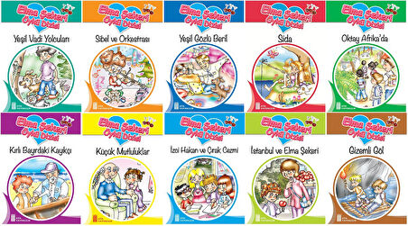 4.Sınıf Okumayı Sevdiren Renkli Resimli Hikayeler - 10 Kitap