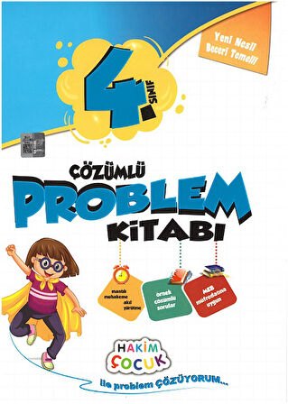 4.Sınıf Matematik + Çözümlü Problem Kitabı + Okuduğunu Anlama