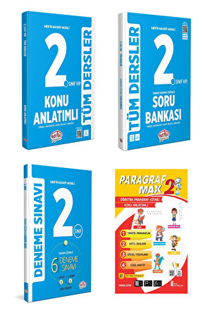 2.Sınıf Maarif Model Tüm Dersler Konu Anlatımlı + Soru Bankası +Deneme Sınavı+Paragraf Max 2025-2026