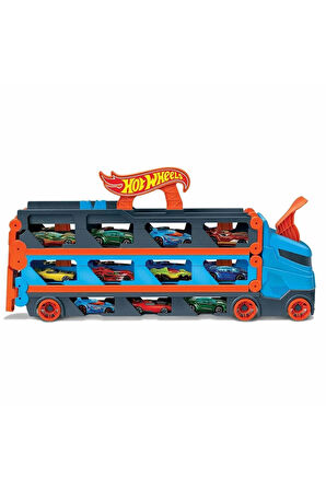 Hot Wheels Sürat Pistli Tır 3 Adet 1:64 Ölçekli Araba Içerir 4-8 Yaş Arası Çocuklar Için Gvg37