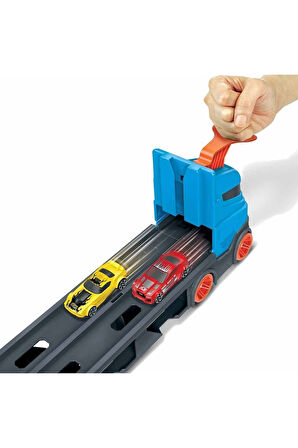 Hot Wheels Sürat Pistli Tır 3 Adet 1:64 Ölçekli Araba Içerir 4-8 Yaş Arası Çocuklar Için Gvg37