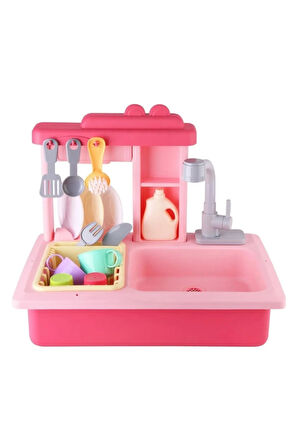 Nessiworld Pilli Interaktif Lavabo Seti Pembe