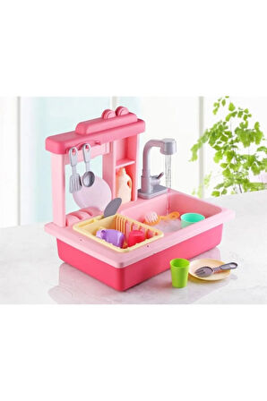 Nessiworld Pilli Interaktif Lavabo Seti Pembe