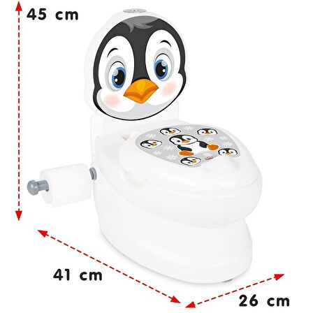 Pilsan Eğitici Penguen Klozet - Çocuk Klozeti - Lazımlık