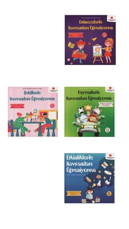 4+ Yaş Çocuklar İçin Kavramları Öğreniyorum Seti-4 Kitap
