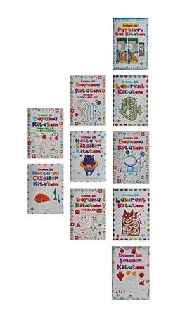 3+ Yaş Çocuklar İçin Benim İlk Kitaplarım Serisi 10 Kitap