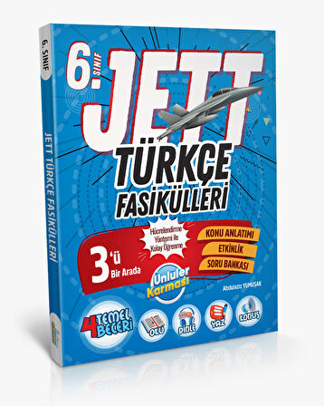 6.Sınıf Maarif Model Türkçe Jett Konu Anlatımlı Fasiküller + Sempatik Soru Bankası Seti 2025-2026