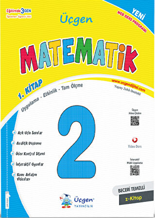 Üçgen 2.Sınıf Maarif Modeli Beceri Temelli Türkçe - Matematik - Paragraf Max (2025-2026)