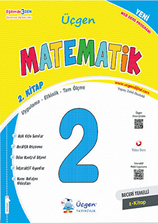 Üçgen 2.Sınıf Maarif Modeli Beceri Temelli Türkçe - Matematik - Paragraf Max (2025-2026)