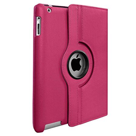 Smcase Apple iPad Mini 1 Kılıf 360 Dönebilen Koruma Kapaklı Standlı dn1