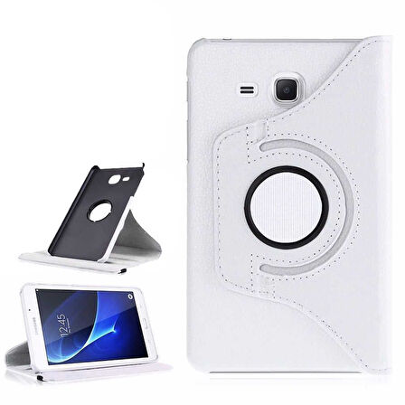 Smcase Samsung Galaxy Tab 4 T280 Kılıf 360 Dönebilen Koruma Kapaklı Standlı dn2
